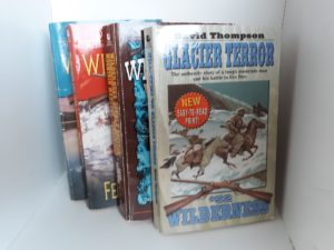 4 Western Novels by David Thompson (See Details)