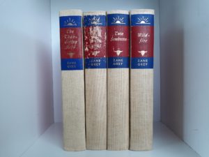 4 Western Books by Zane Grey (See Details)