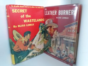 2 Western Novels by Bliss Lomax (See Details)
