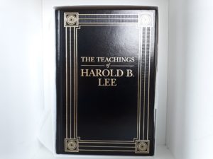 The Teachings of Harold B. Lee — (Leather) (2015) ~ Edited by Clyde J. Williams — In White Box