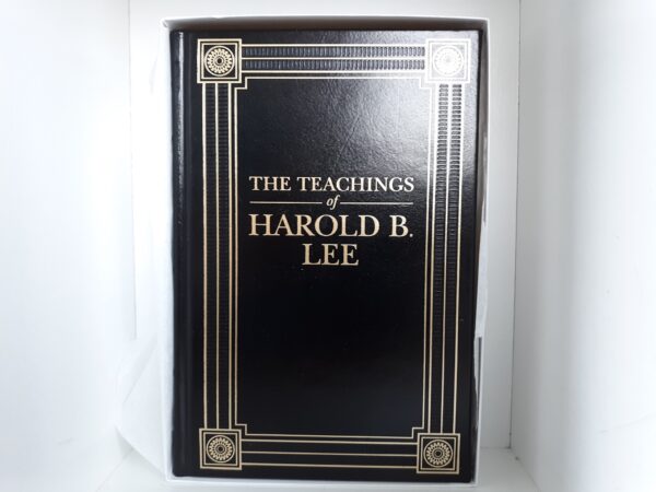The Teachings of Harold B. Lee -- (Leather) (2015) ~ Edited by Clyde J. Williams -- In White Box