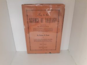 Key to the Science of Theology /w Rare Dust Jacket (1943) ~ by Parley P. Pratt