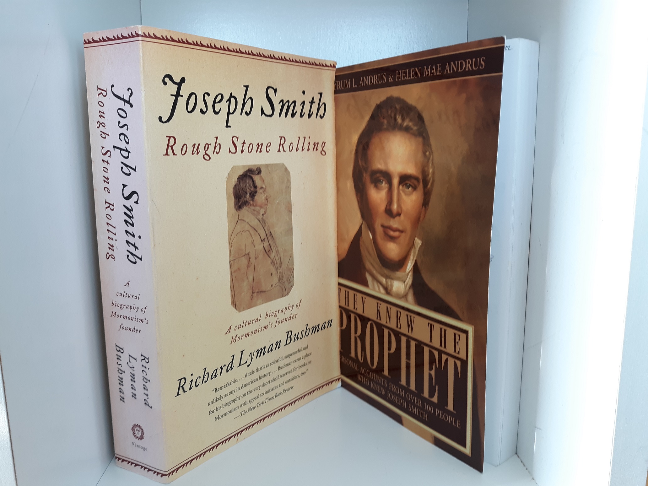 2 LDS Books about Joseph Smith (See Details)