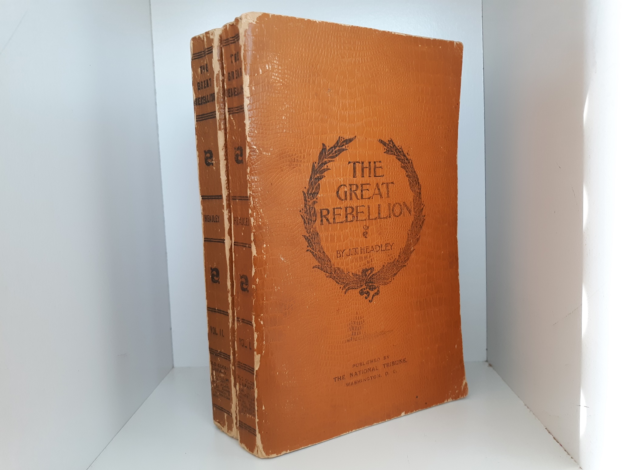 The Great Rebellion 2 Vol. Set (1898) ~ by J. T. Headley