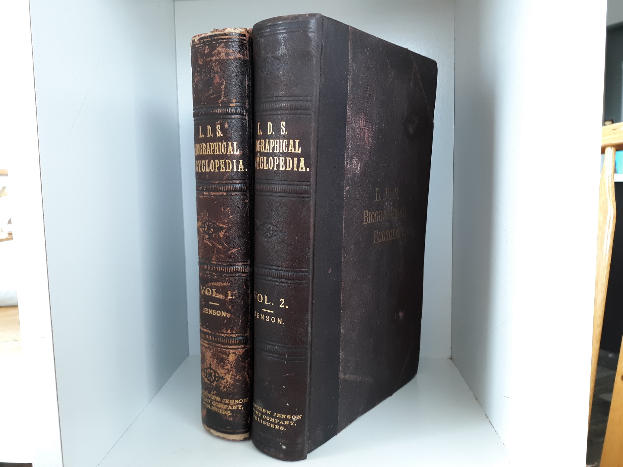 L. D. S. Biographical Encyclopedia 2 Vol. Set (1901, 1914) ~ by Andrew Jenson