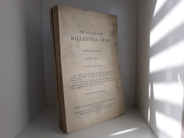 The Latter-day Saints' Millennial Star: 1914 (53 Issues for the Whole year of 1914, Unbound, /w some Uncut Isses) (1914)