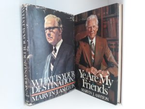 2 LDS Books by Marvin J. Ashton (See Details)