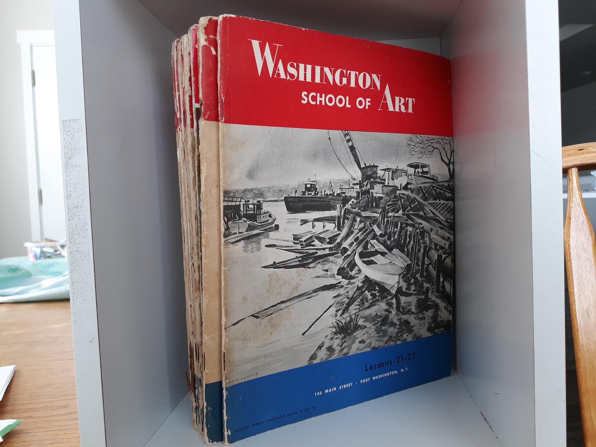 Washington School of Art Bundle of 10 Misc. Lesson Books (See Details)