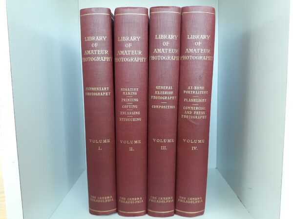 Library of Amateur Photography 4 Vol. Set (1915)