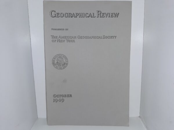 Geological Review: Vol. 39, No. 4, October 1949 (1949)