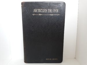 Articles De Foi (French) (1931) ~ by James E. Talmage ~ Leather Binding