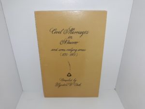 Civil Marriage in Nauvoo and Some Outlying Areas (1839-1845) (1980) ~ Compiled by Lyndon W. Cook