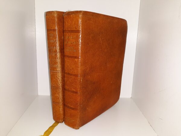 LDS, Brown Leather Triple Combination and Bible (1977)