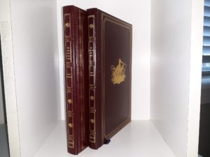 2 Leather books by Frank Forester