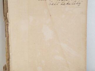 1883 — Key to the Science of Theology — Parley P. Pratt — No Front Board or Spine