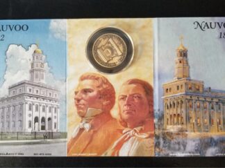 Nauvoo Commemorative Coin – Nauvoo the Beautiful, City of Joseph, 1846-2002 — 2 Copies!