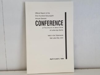 Conference Report -- April 1998 -- Softbound