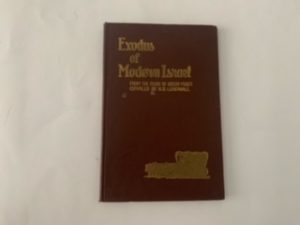 Exodus of Modern Isreal- N.B. Lundwall