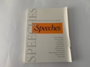 1989-99- BYU Speeches