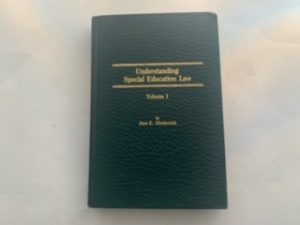 1984- Understanding Special Education Law Volume 1- Jane E. Slenkovich