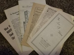6 LDS Pamphlets