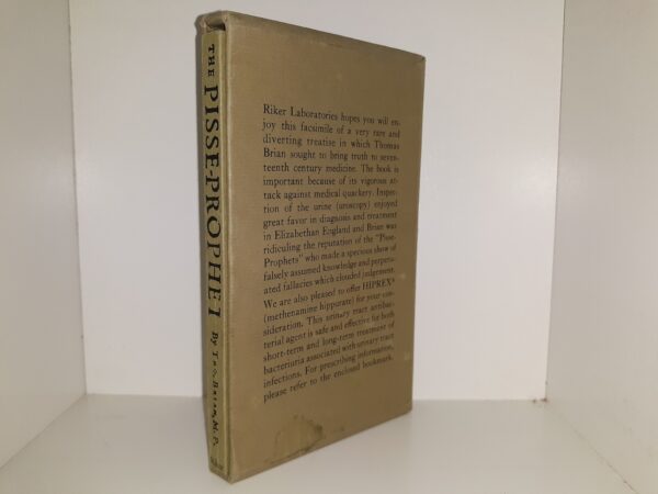 The Pisse-Prophet or Certaine Pissepot Lectures (Facsimile Reprint) (1968) ~ by Tho. Brian, M. P.