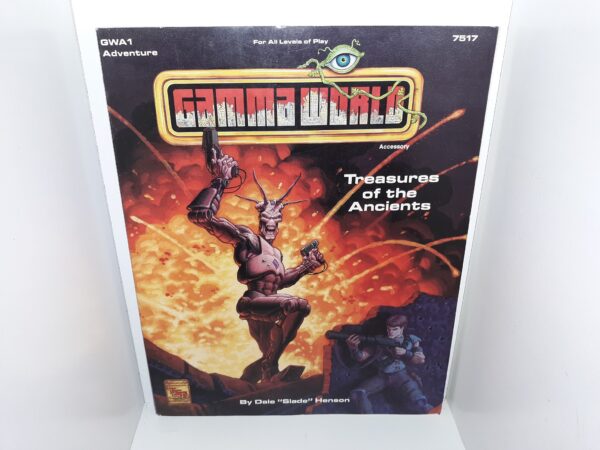 Treasures of the Ancients (Gamma World Game Accessory, Adventure GWA1) (1993) ~ by Dale “Slade” Henson