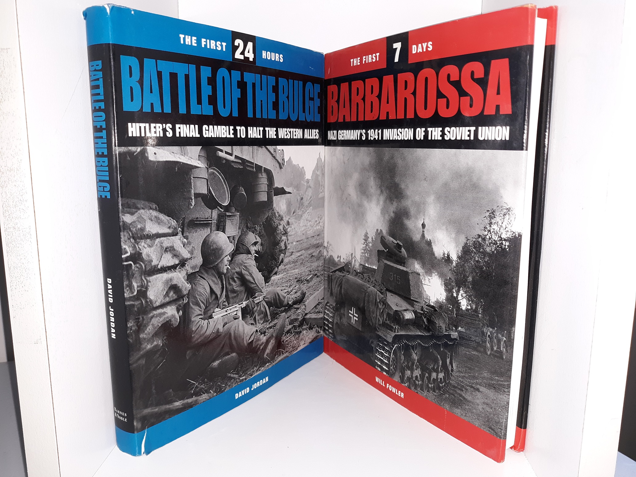 2 Books from the Same Set on World War 2 (See Details)