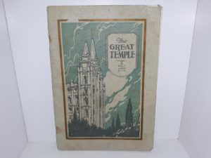 The Great Temple, Salt Lake City (1922) ~ by D. M. McAllister