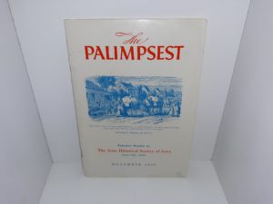 The Palimpsest: November, 1956 (1956)