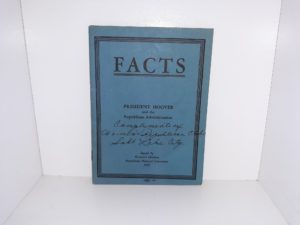 Facts: President Hoover and the Republican Administration (1932)