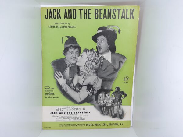 Jack and the Beanstalk (Sheet Music)