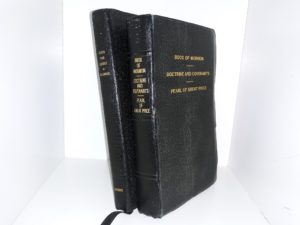 2 LDS Leather Books (See Details)