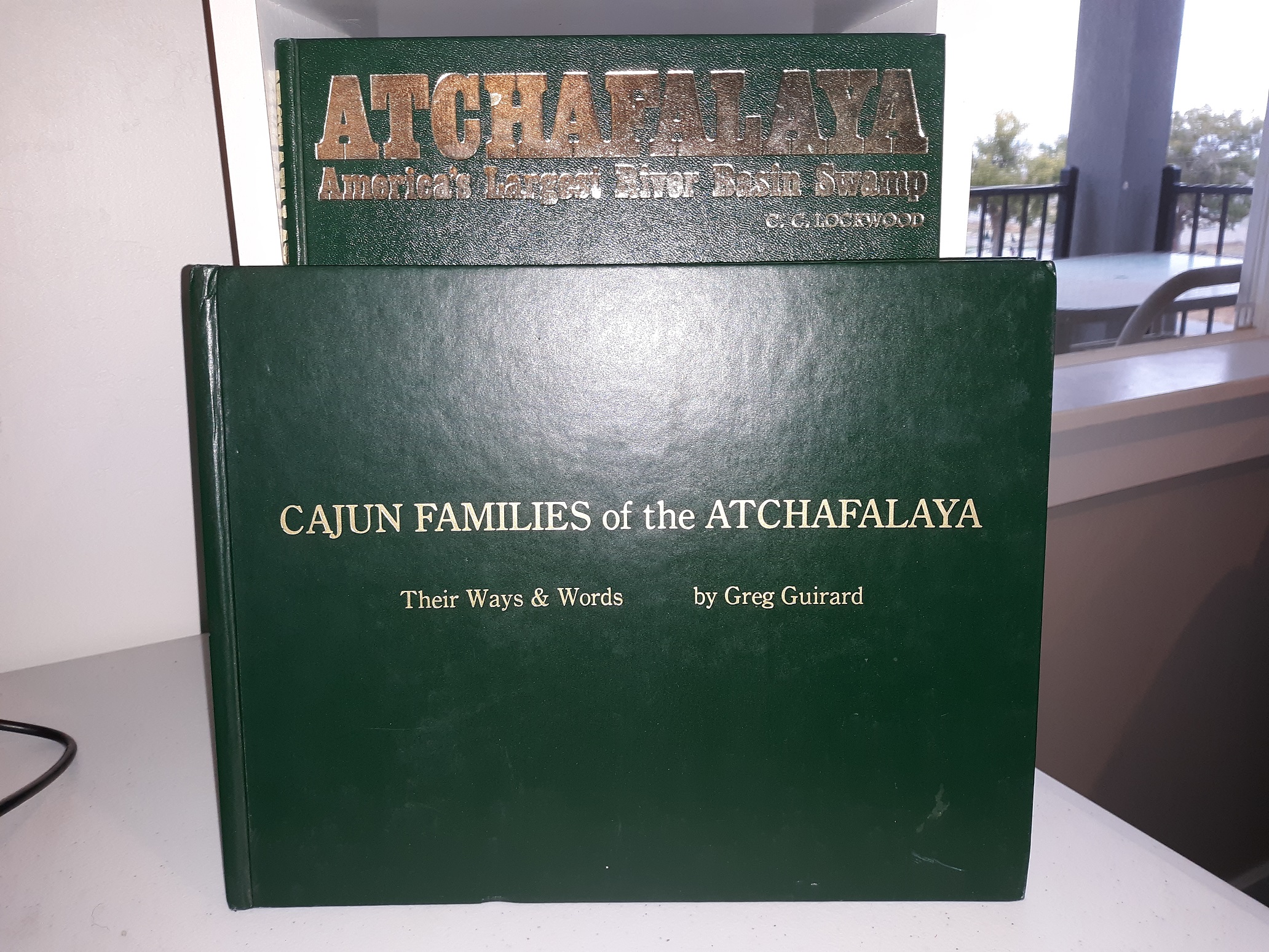 2 Books about the Atchafalaya Swamp in Louisiana (See Details)