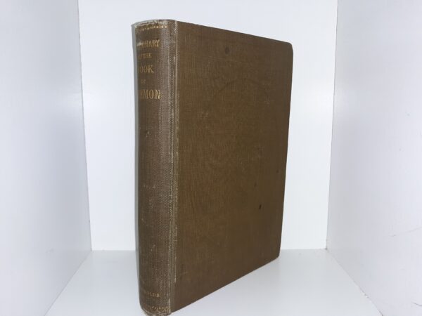 Dictionary of the Book of Mormon (1910) ~ by Elder George Reynolds