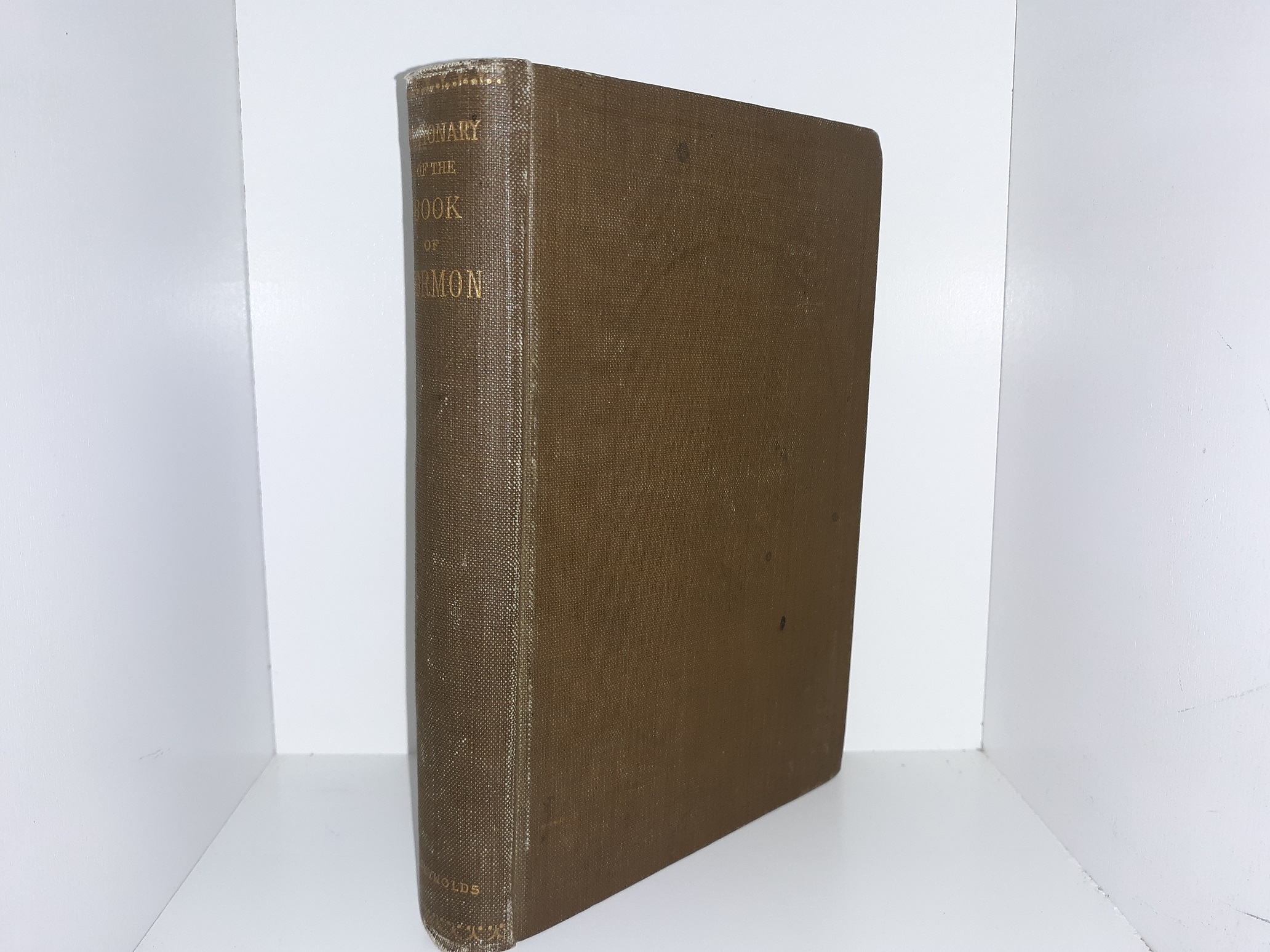 Dictionary of the Book of Mormon (1910) ~ by Elder George Reynolds