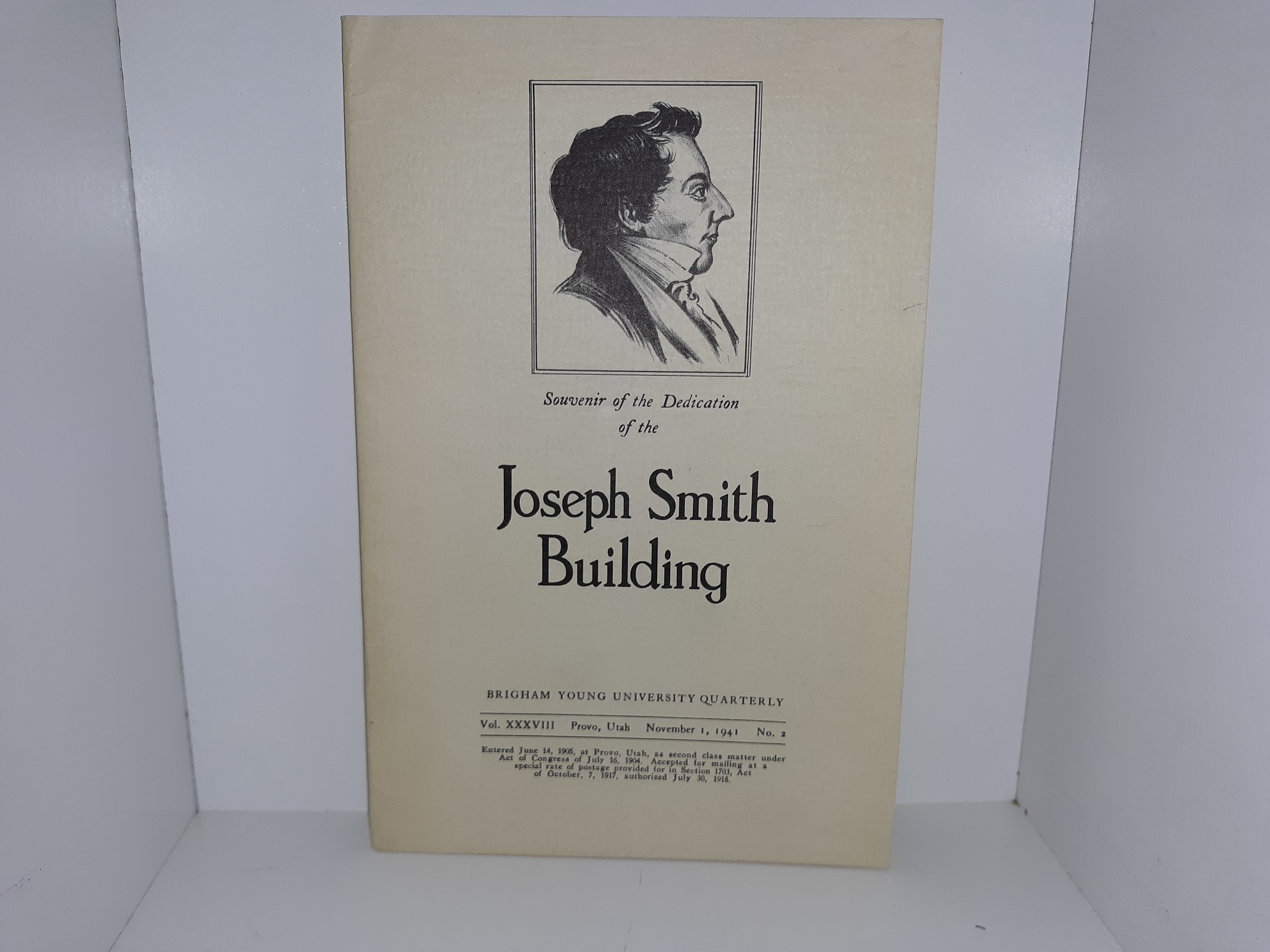 Souvenir of the Dedication of the Joseph Smith Building (Pamphlet) (1941)