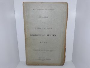 Bulletin of the United States Geological Survey: No. 65 (1891)