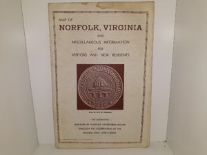 Map of Norfolk, Virginia and Miscellaneous Information for Visitors and New Residents (Map)