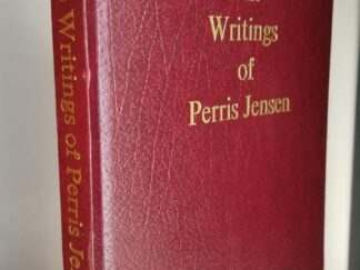 Writings of Perris Jensen -- LDS Biography -- Bonded Red Leather Binding