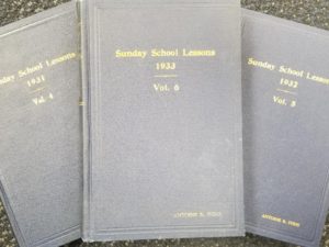 3 Volumes Owned by Elder Anthony Ivins (LDS First Presidency) Sunday School Lessons, Vols 4-6