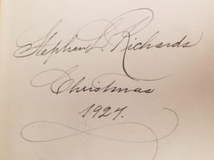 1922 — Utah, The Land of Blossoming Valleys — Owned & Inscribed by Apostle Stephen L. Richards