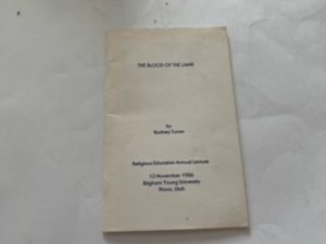 1986- The Blood of the Lamb- Rodney Turner