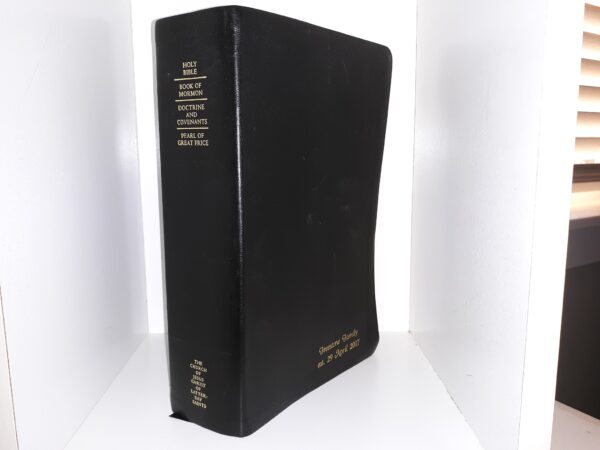 LDS, Black, Leather Quadruple Combination (2014)