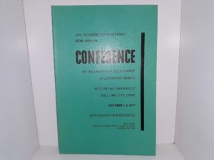 LDS General Conference Report: October 1, 2, 1977 (1977)
