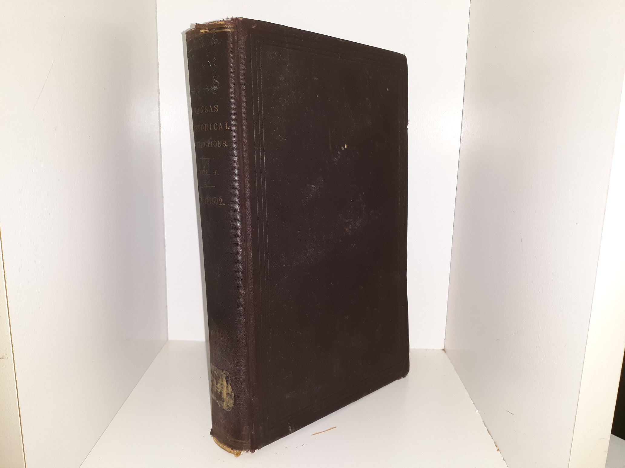 Kansas Historical Collections: Vol. 7: 1901-1902 (1902) ~ Edited by Geo. W. Martin