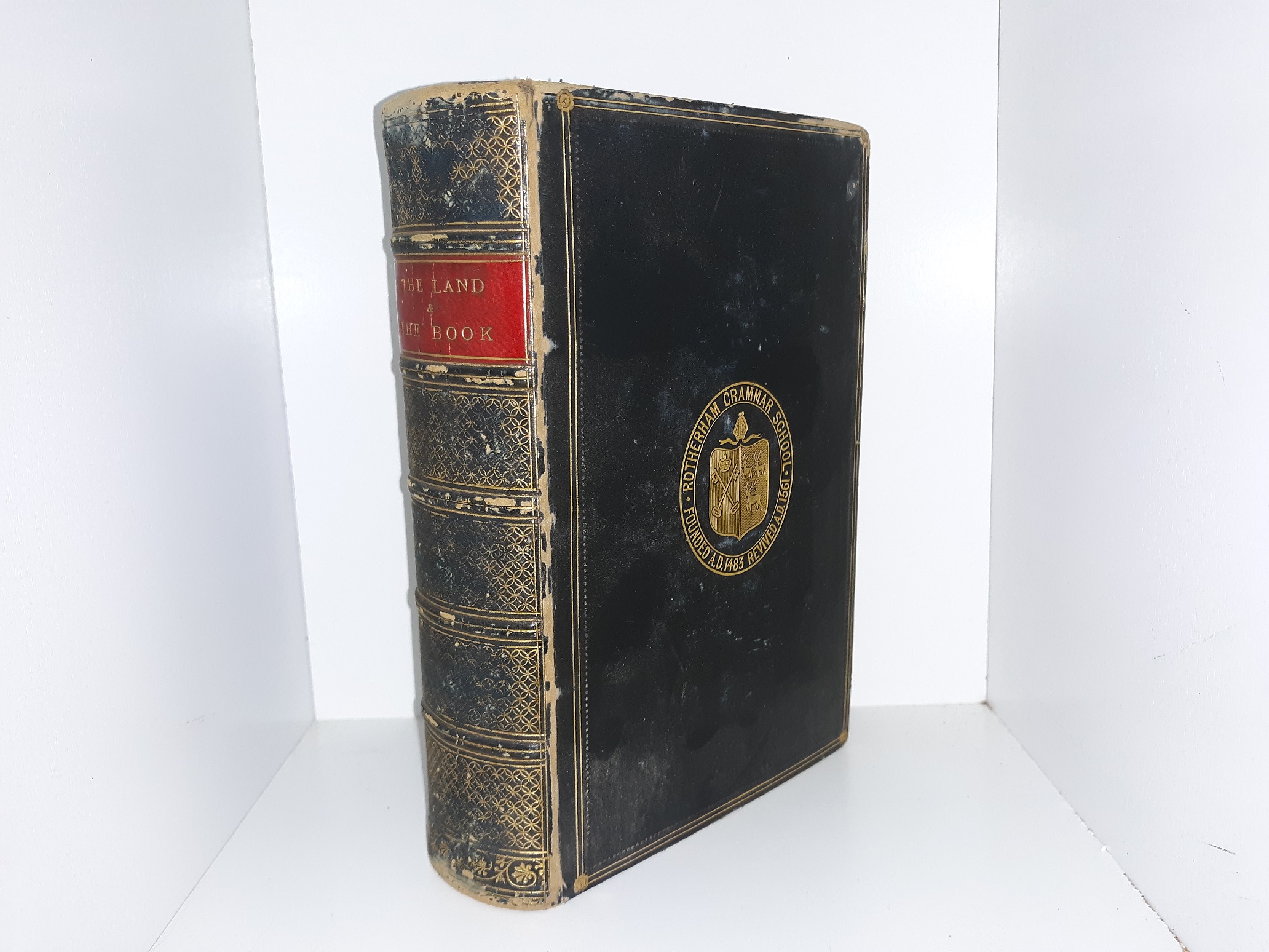 The Land & The Book (Leather) (1873) ~ by W. M. Thomson, D.D.