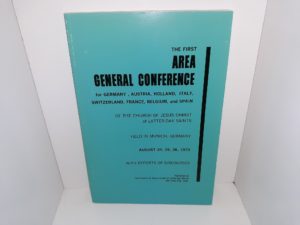 LDS General Conference Report for Germany, Austria, Holland, Italy, Switzerland, France, Belgium, and Spain: August 24, 25, 26, 1973 (1973)