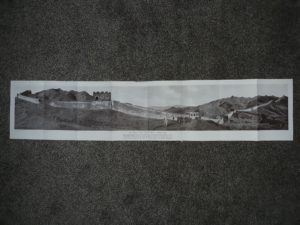 The Great Wall of China Near Nankow Pass National Geographic Poster (About 10″x46″) (1923)