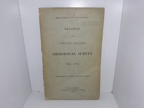 Bulletin of the United States Geological Survey: No. 155 (1898) by Charles D. Perrine